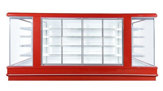 Κατεψυγμένο κάθετο ανοικτό ψυγείο Multideck υπεραγορών